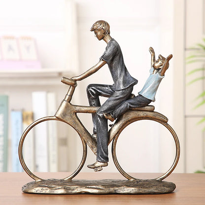 Resin Bike Parents Figure