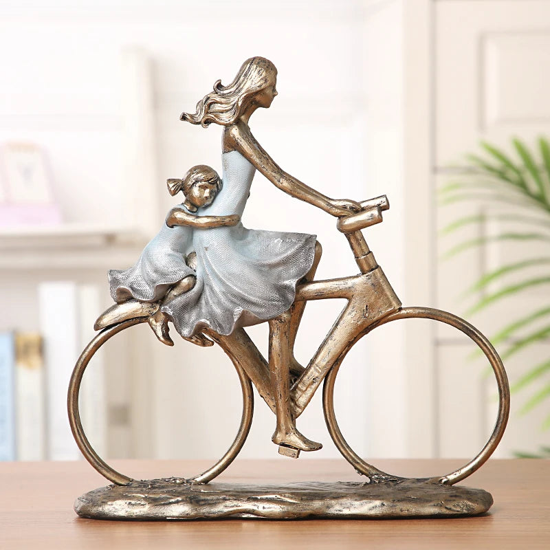 Resin Bike Parents Figure