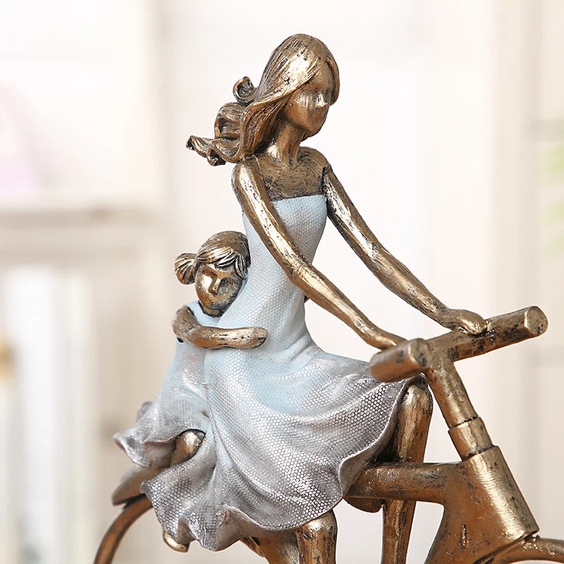 Resin Bike Parents Figure