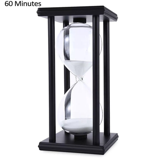 Wooden Sandglass Sand Hourglass 45/60 Minute 20.5*10*10 Countdown Timer Clock Xmas Birthday Gift Home Decoration Reloj De Arena