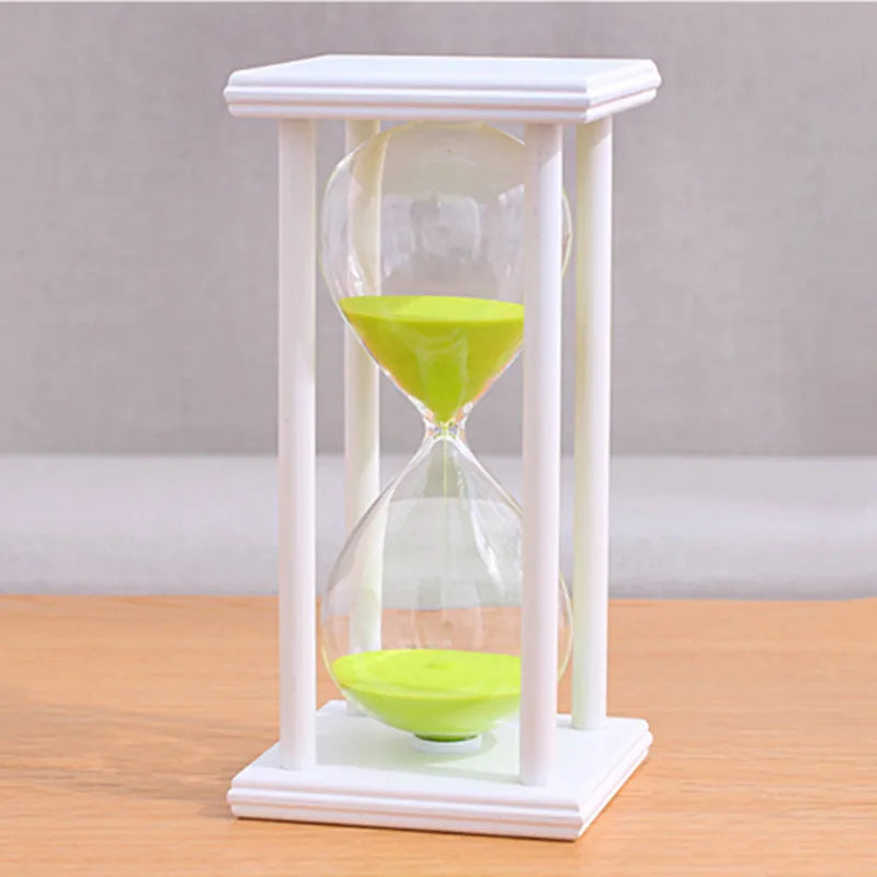 Wooden Sandglass Sand Hourglass 45/60 Minute 20.5*10*10 Countdown Timer Clock Xmas Birthday Gift Home Decoration Reloj De Arena