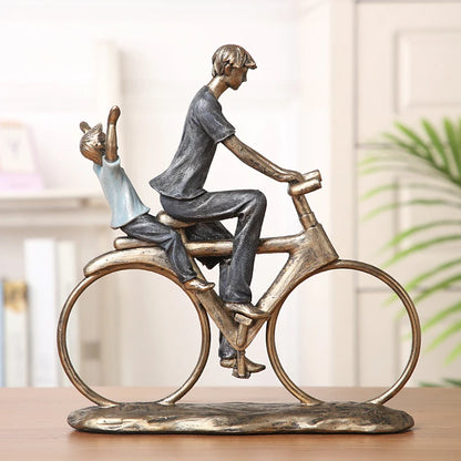 Resin Bike Parents Figure