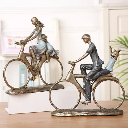 Resin Bike Parents Figure