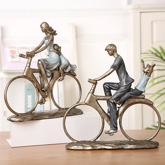 Resin Bike Parents Figure