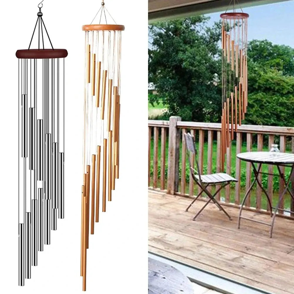 12 Tubes Aluminum Alloy Wind Chimes