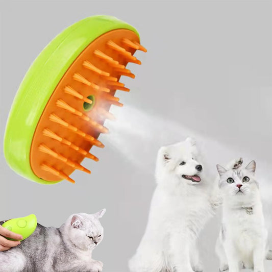 Electric Steamy Dog Brush