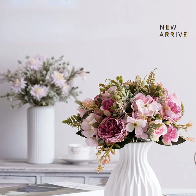 Nordic Modern Plastic Flower Vase