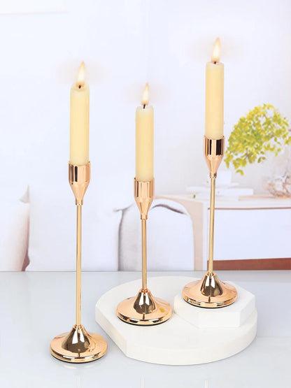 European Style Metal Candle Holders