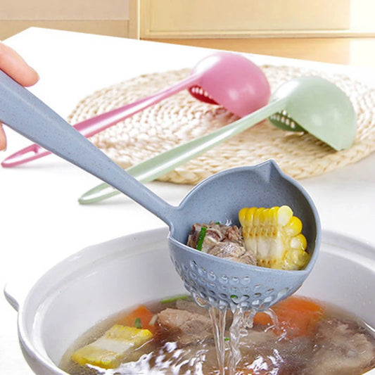 Long Handle Soup Spoon Kitchen Strainer