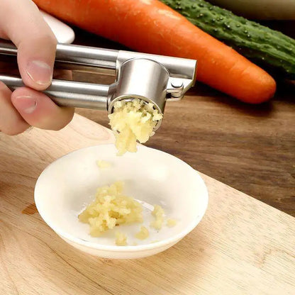 Stainless Steel Hand Squeeze Juicer Garlic Press