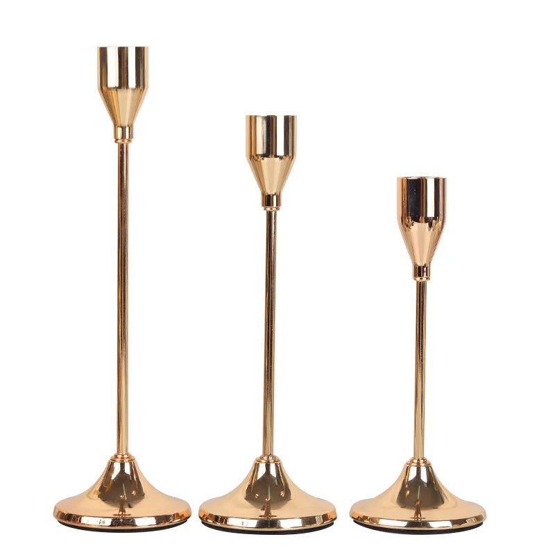 European Style Metal Candle Holders