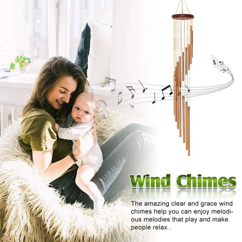 12 Tubes Aluminum Alloy Wind Chimes