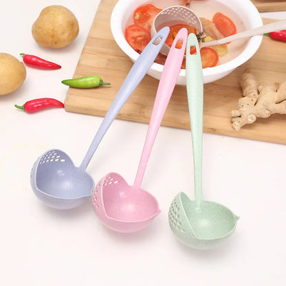 Long Handle Soup Spoon Kitchen Strainer