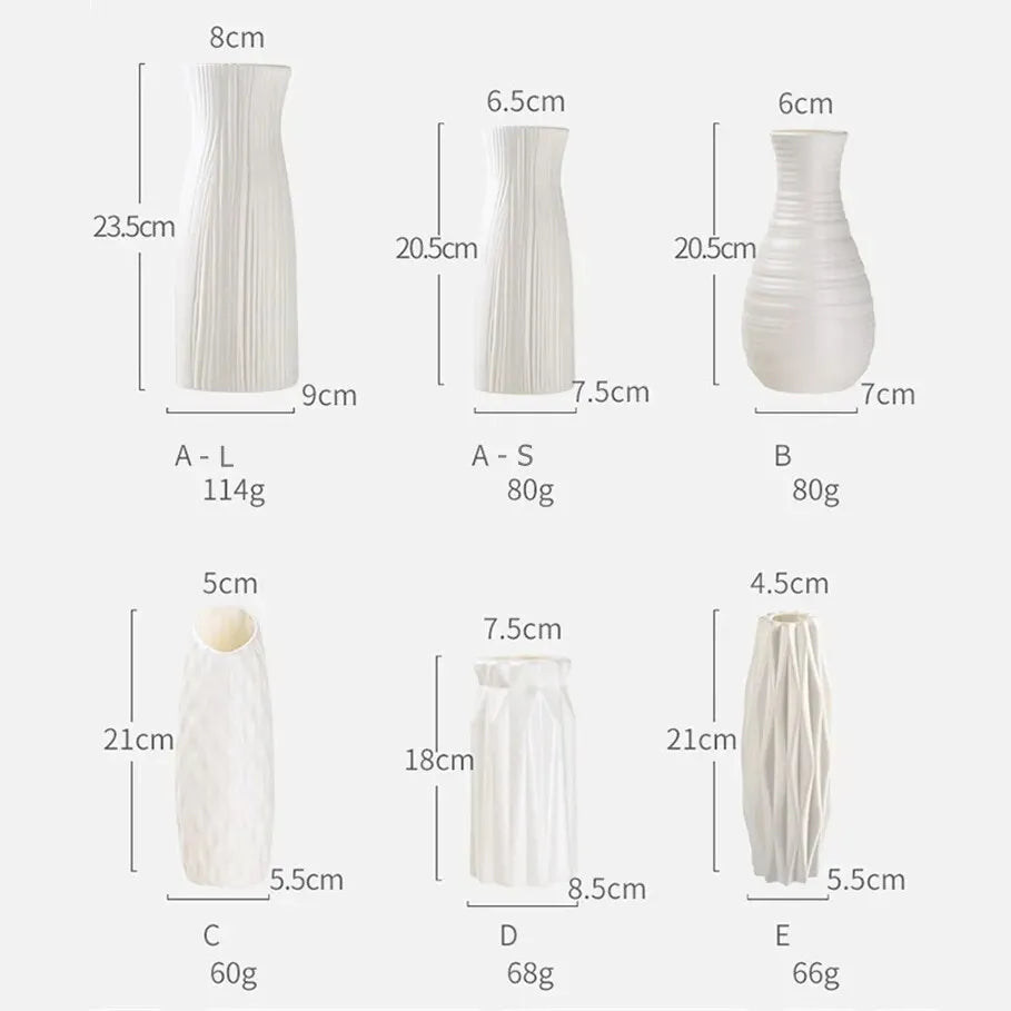 Nordic Plastic Vase