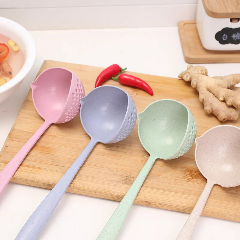 Long Handle Soup Spoon Kitchen Strainer