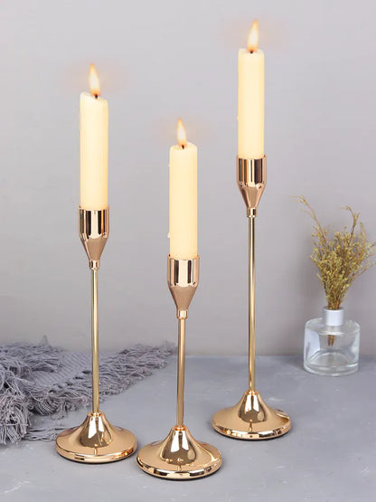 European Style Metal Candle Holders