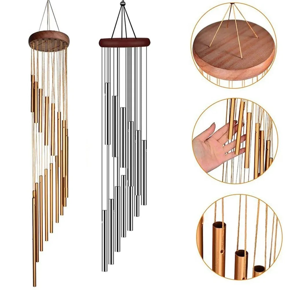 12 Tubes Aluminum Alloy Wind Chimes