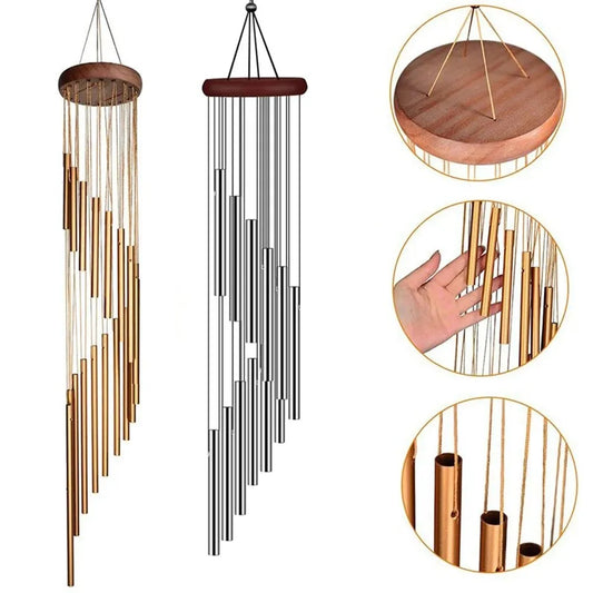 12 Tubes Aluminum Alloy Wind Chimes