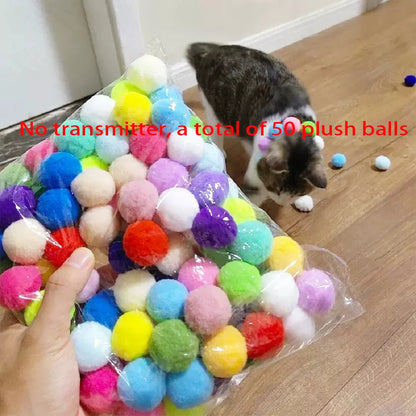 Cat Plush Ball Shooting Gun