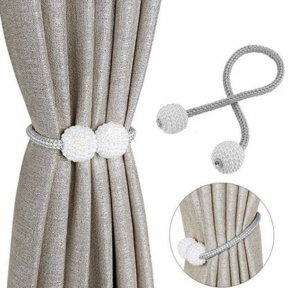 Pearl Magnetic Curtain Buckle Clip Tieback